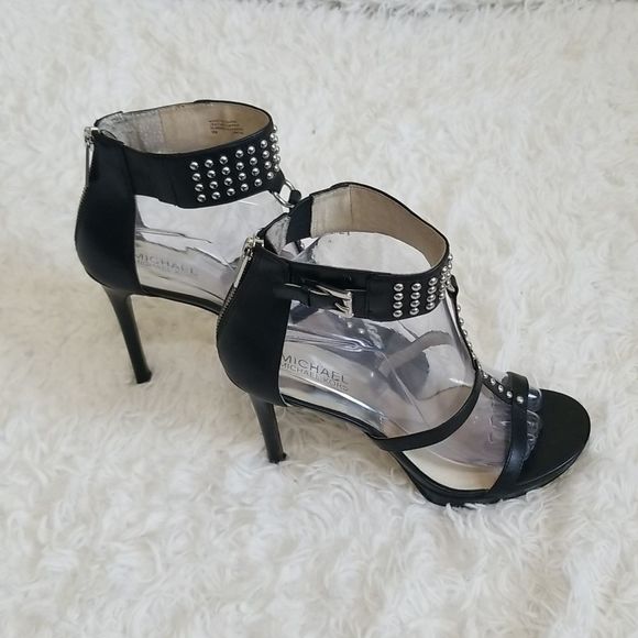 MICHAEL Michael Kors Black Studded Heels - Picture 11 of 12